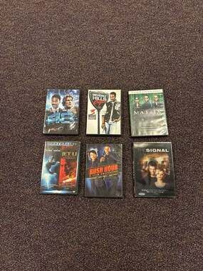 Lot of 6 Action Movie DVD Collections